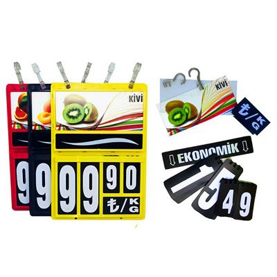 Market ve Manav etiketleri