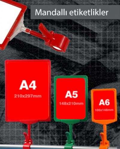 Market ve Manav etiketleri